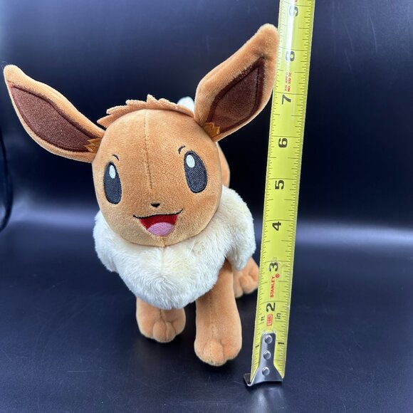 Pokémon Standing Smiling Eevee Plush Plushie Doll Stuffed Toy Official 2023 - Picture 11 of 11